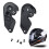 Secure Fit Helmet Eyeguard Base Quick Install ABS Replacement Part 4