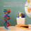 Cheap Double Turn Heredity Teaching Model Transportable Paper Craft Assembly Set 4