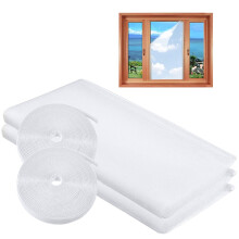 Mosquitera para Ventana Malla Protectora contra Insectos Blanca Set de 2 unidades 150 x 180 cm — red mosquitera