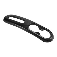 Car Water Cup Holder Panel Trim Cover Handbrake Sticker Interior for 500 2011 2012 2013 2014 2015
