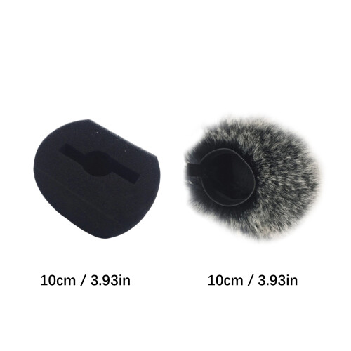 Permanent Spongiform and Soft Pickup Windshield Set Developed for Transportable Voice 2