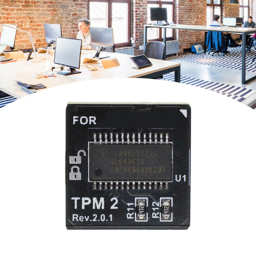 Universals TPM2.0 14Pin Hardware Chip with LPC Interfaces and ABS Construction 1