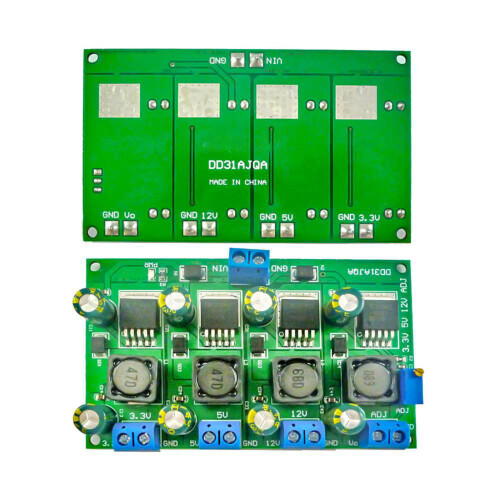 3A Multiple Channel Step Down Power Supply Module 3.3V 5V 12V Adjustable Output 1