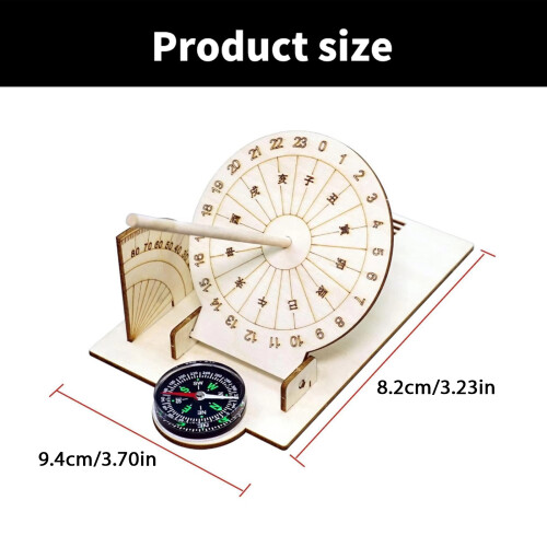 Equatorial Clock Model Educational Toy for Kid Aged 7-14 Science Project 1