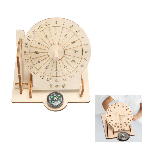 Equatorial Clock Model Educational Toy for Kid Aged 7-14 Science Project 2
