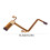 Replacement Repair Part For NV DS60 Camera LCD Screen Flexible Cable LCD Screen 2