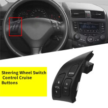 Car Steering Wheel Cruise Control Audio Volume Buttons for Accord 2003 2004 35880-SDA-A01 35880SDAA01 Left