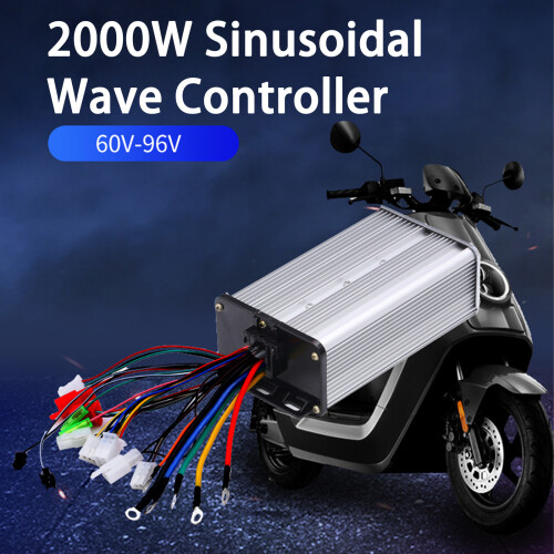 Advanced Sine Current Technology 2000W Motor Controller Numerous Potential 48V 6 Silver 1