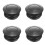 4Pièces Accessoires Couvre-Réservoir Noir Avec Joint Étanche 5