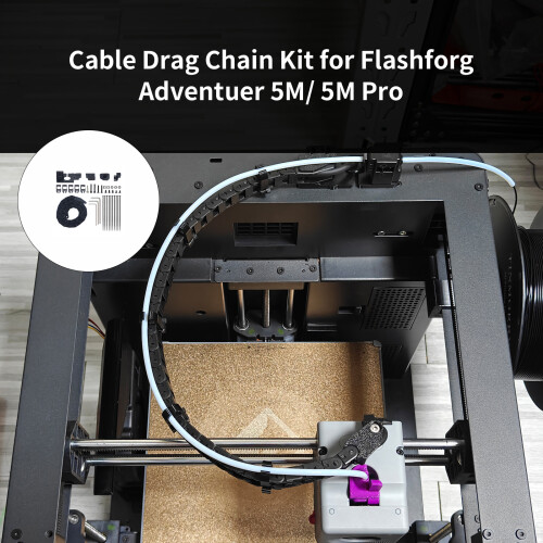 Cable Management Chain Module For AD 5M 3D Printers Office Labs Quiet Use 1