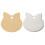 4Pièces Médailles Pour Chats Acier Inoxydable Coloré 2