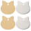 4Pièces Médailles Pour Chats Acier Inoxydable Coloré 5