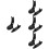 8Pièces Support Stylo En Noir Pour Affichage Et Organisation 5