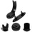 8Pièces Support Stylo En Noir Pour Affichage Et Organisation 9