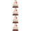 4Pièces Calendrier Cartes Bois Décor Maison Multifonction 7