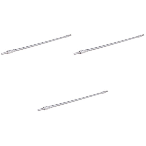 3Pièces Flexible Argenté Pour Perceuse Réduit 1