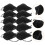 40Pièces Cordon Noir Compacts Lint Pour Cadeaux 8