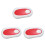 3Pièces Ouvre-Boîtes Électrique Battery Powered Rouge 2