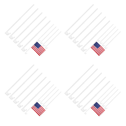 40Pièces Clips Porte-Drapeaux Pour Fenêtre De 2