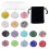 5Ensembles Accessoires Verres Vin Identifiants Réutilisables Colorés 2
