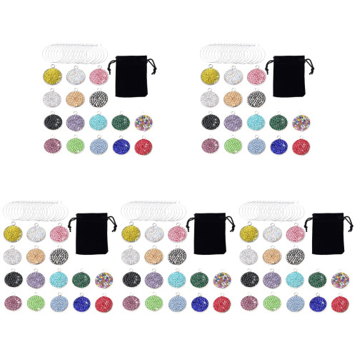 5Ensembles Accessoires Verres Vin Identifiants Réutilisables Colorés 2