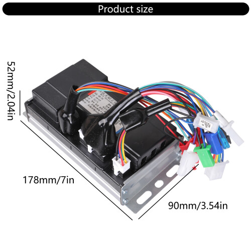 Strong 1500W Nonbrush Manager For Ebikes 48V 72V Wide Potential Application 1