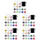 5Ensembles Accessoires Verres Vin Identifiants Réutilisables Colorés 6