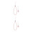 2Pièces Lanières Main Téléphone Rose Qualité Pendentif 2