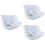 3Pièces Moule Silicone Pour Plateau Décoratif DIY 6
