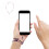 2Pièces Téléphone Perles Violet Suspendre Collier Élégant 10