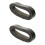 2Roules Bandes Cuir Noir Pour Artisanat Accessoires 5