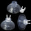 Luchtslangpomp aquarium vis tank zuignap houder 4