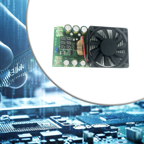 600W Converter With Adjustable Voltage Current Display And Fan 1