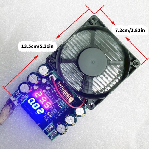 600W Converter With Adjustable Voltage Current Display And Fan 2