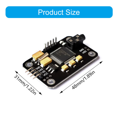 GMR 40234 Speech Recognition Electronic Module Development Board Accessory PCB 2