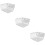 3Pièces Écran Gouttière Acier Inox Durable Usage Argenté 8