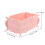 2Pièces Bain Hamster En Rose Stable Pour Petits Animaux 2