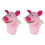2Pièces Jouets Marionnettes Éléphant Peluche Jeu 2