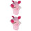 2Pièces Jouets Marionnettes Éléphant Peluche Jeu 4