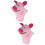 2Pièces Jouets Marionnettes Éléphant Peluche Jeu 6