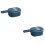 2Pièces Égouttoir Râpe Bleu Polyvalent Usage 5