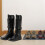 12St Zwarte Plastic Boot Shapers Stevige in Laarzen 6