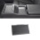 Rear  Center Armrest Cup Holder Roller Cover for  Taurus 2015-2019 3