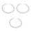 3Pièces Perles Métal Pour Sac À Main Robuste 6