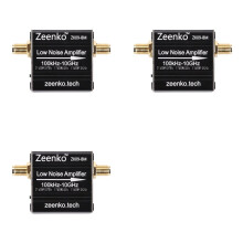 3X ZEENKO ZK09-BM Laagruisversterker 100k-10GHz Hoge Versterking LNA RF-Vermogensvoorversterkermodule USB-Voeding