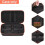 Customized Double Wireless Mics Organizers Case with Waterproof Exterior for Mics 4