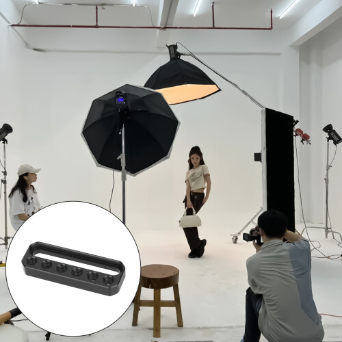 Multipurpose Cheese Plate Camera Base Plate With 1/4Inch-20 Thread Extension 1