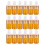 50Pièces Flacons Subpackaging Orange En Verre Compte- 2