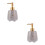 2Pièces Shampooing Céramique Simple 3