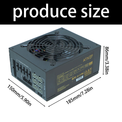 Graphics Card 2000W 12V HPWR Mining Power Supply Mining Power Supply Unit 2